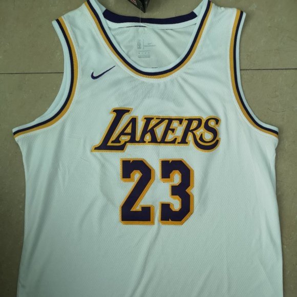 lebron james authentic lakers jersey